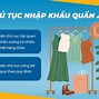 Thuế Nhập Khẩu Quần Áo Từ Châu Âu